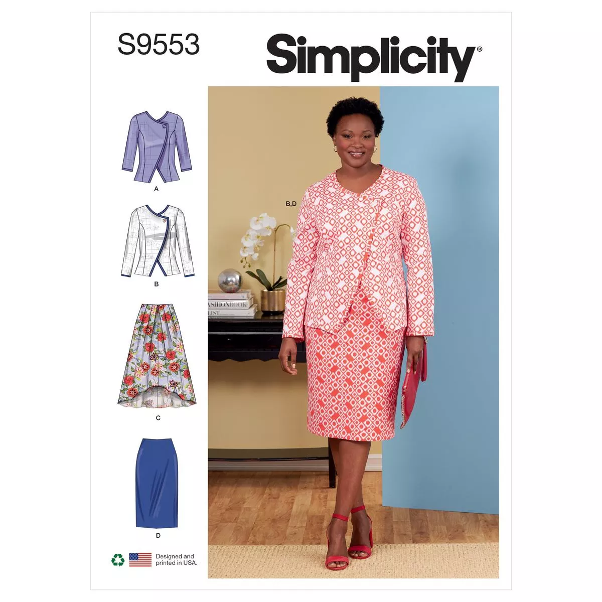 simplicity-pattern-9553-women-s-jacket-skirts Simplicity Pattern 9553 Women’s Jacket & Skirts
