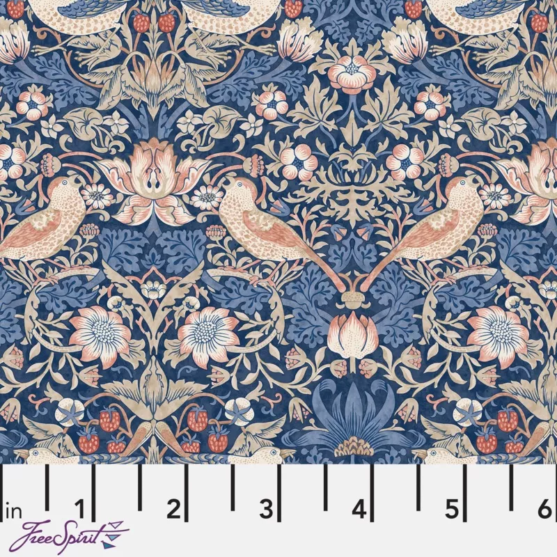 Strawberry Thief – Inky – Cotton Lawn