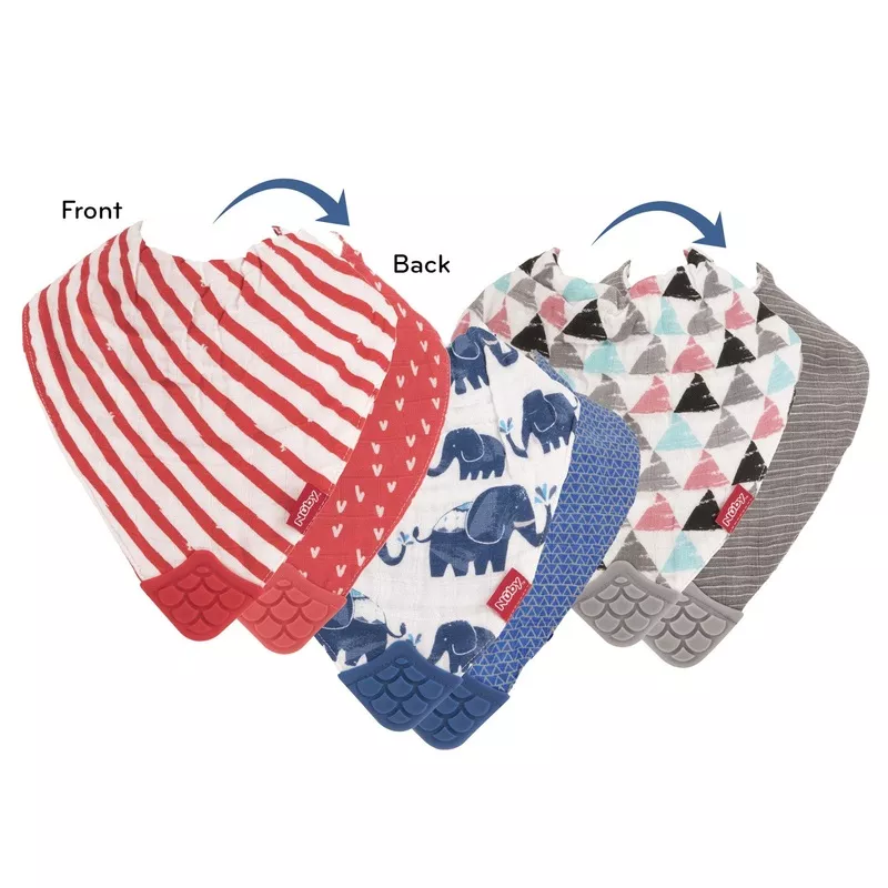 teether-bib-3-pack-930-elephant Teether Bib 3-Pack 930 Elephant