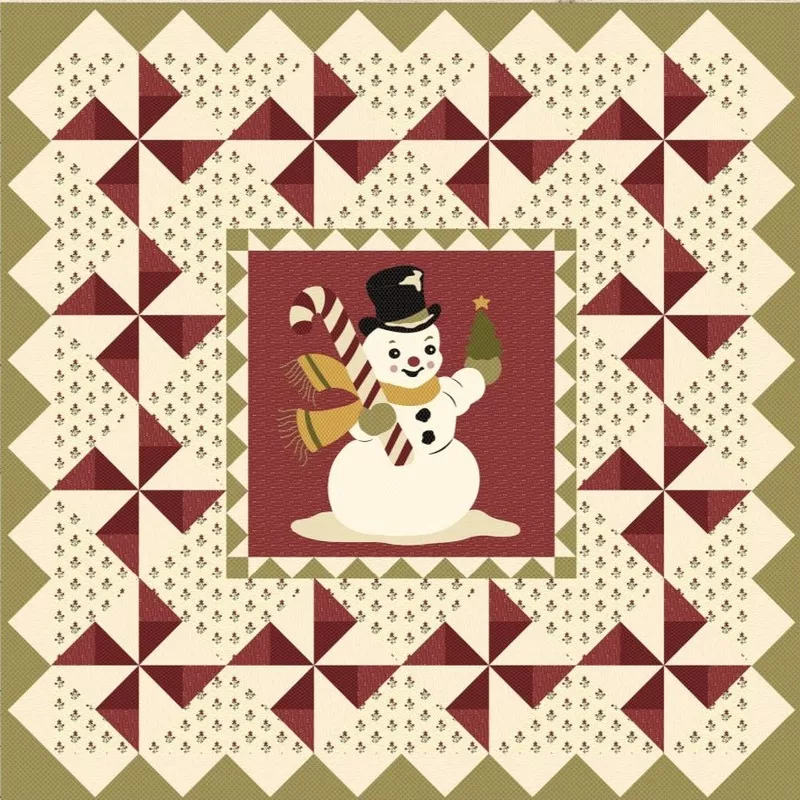 Vintage Winter Quilt