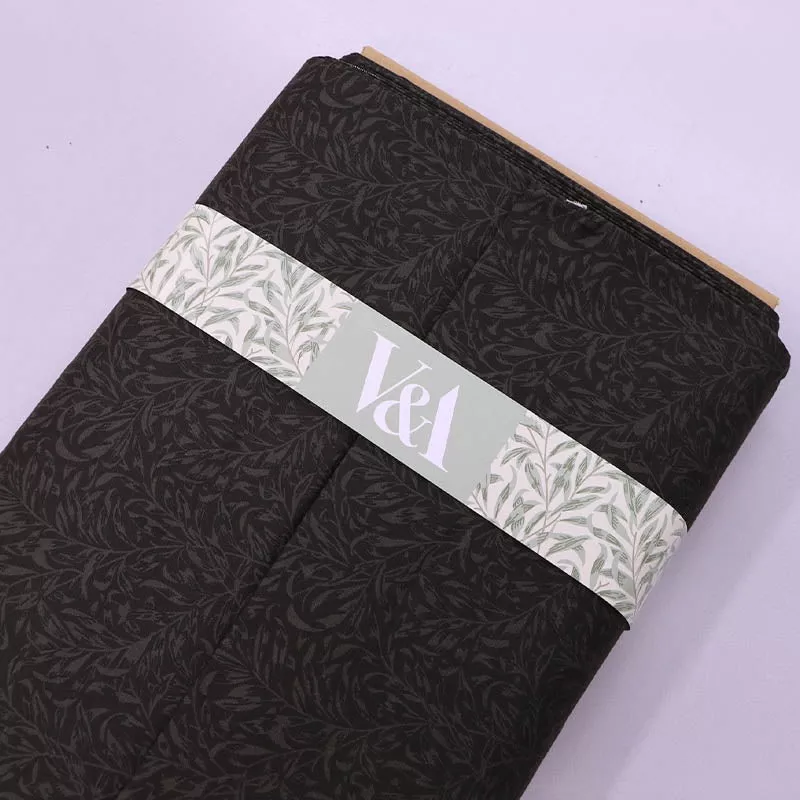 william-morris-quilting-cotton-black-willow-boughs William Morris Quilting Cotton – Black – Willow Boughs