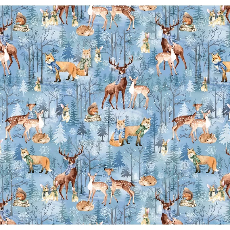 Woodland Wonderland – Light Blue
