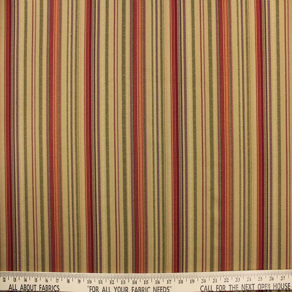 Yarn Dye Stripe Leeds in Sweet Chai
