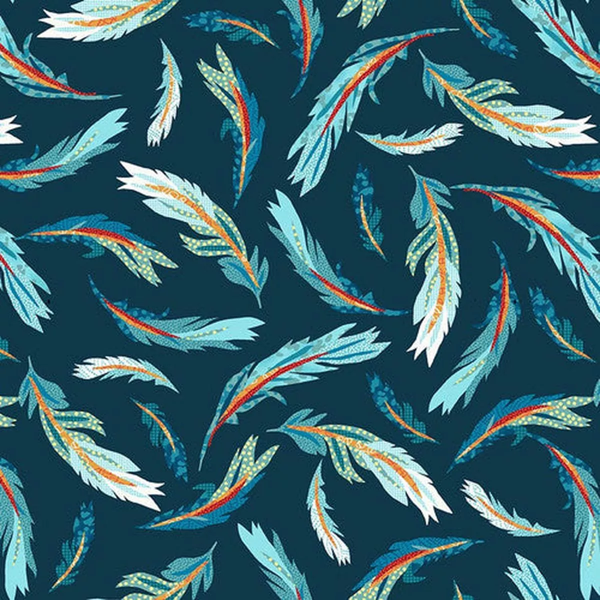 zooming-chickens-cotton-fabric-collection-71 Zooming Chickens Cotton Fabric Collection 71